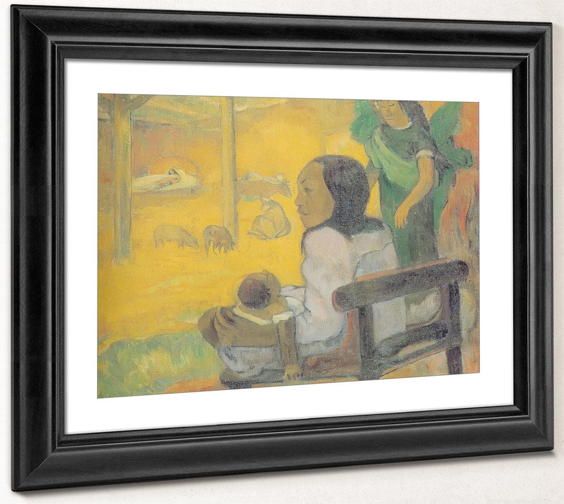 Be Be ( The Nativity) By Paul Gauguin Fine Art Print