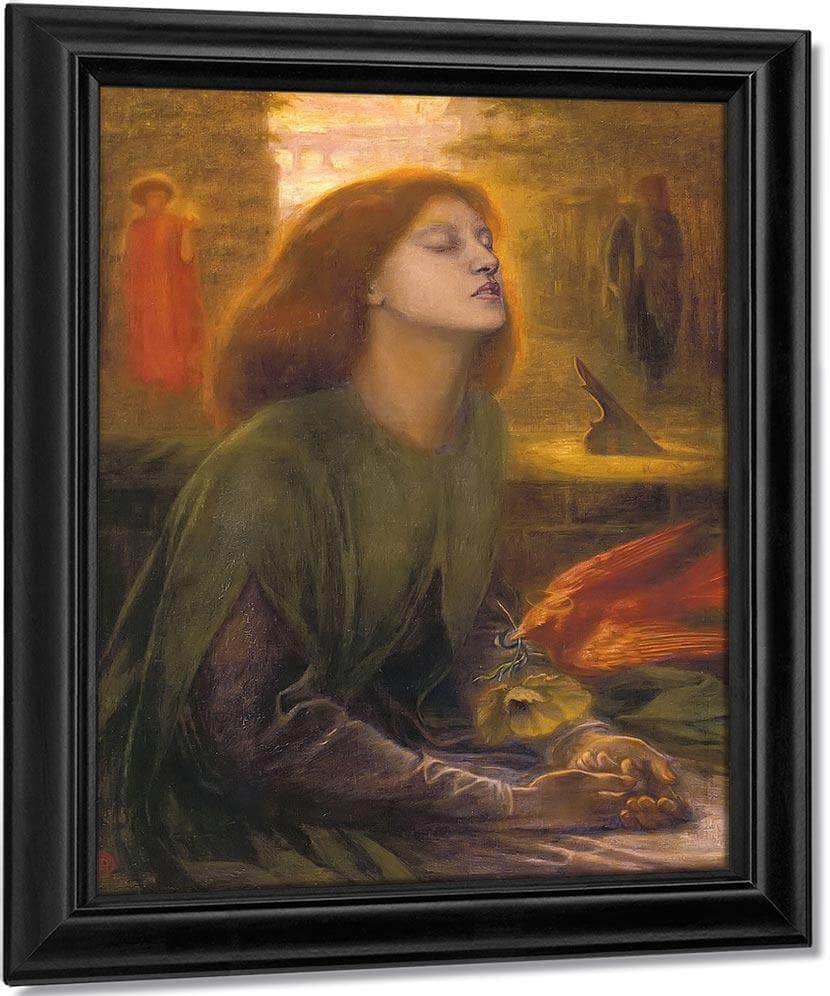 Beata Beatrix By Dante Gabriel Rossetti Fine Art Print