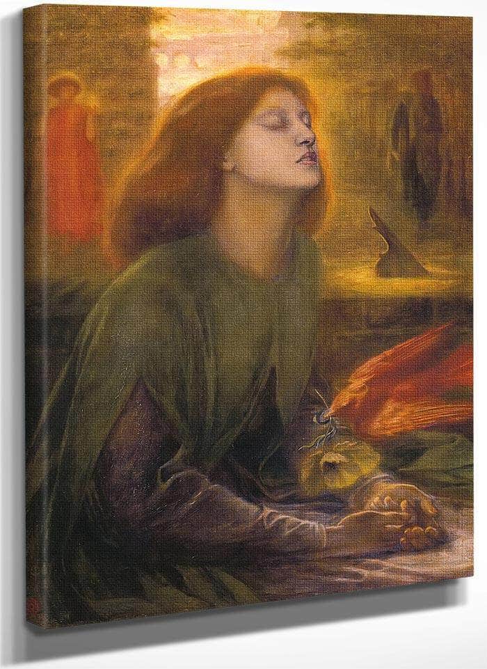 Beata Beatrix By Dante Gabriel Rossetti Fine Art Print