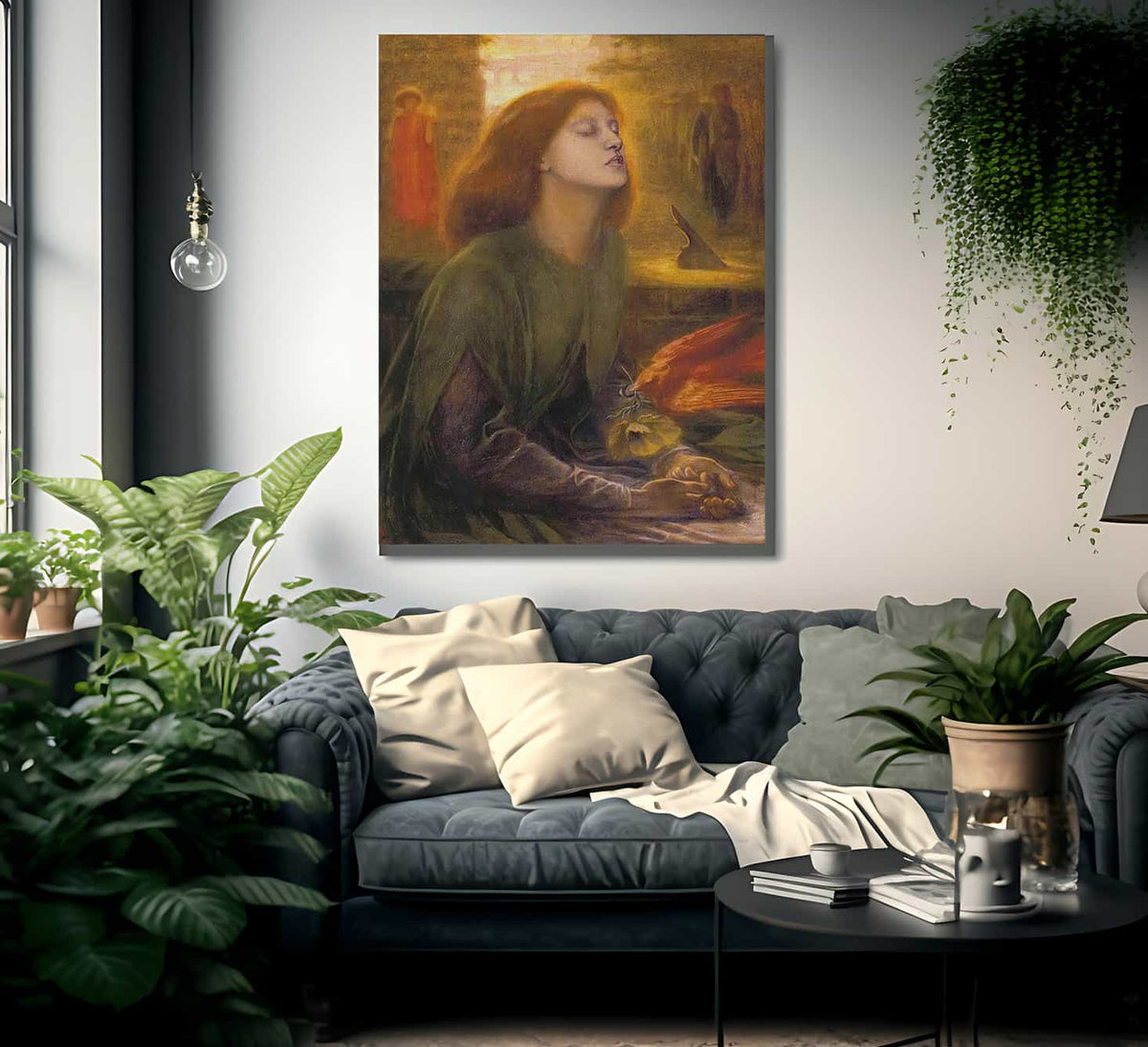Beata Beatrix By Dante Gabriel Rossetti Fine Art Print
