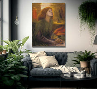 Beata Beatrix By Dante Gabriel Rossetti Fine Art Print
