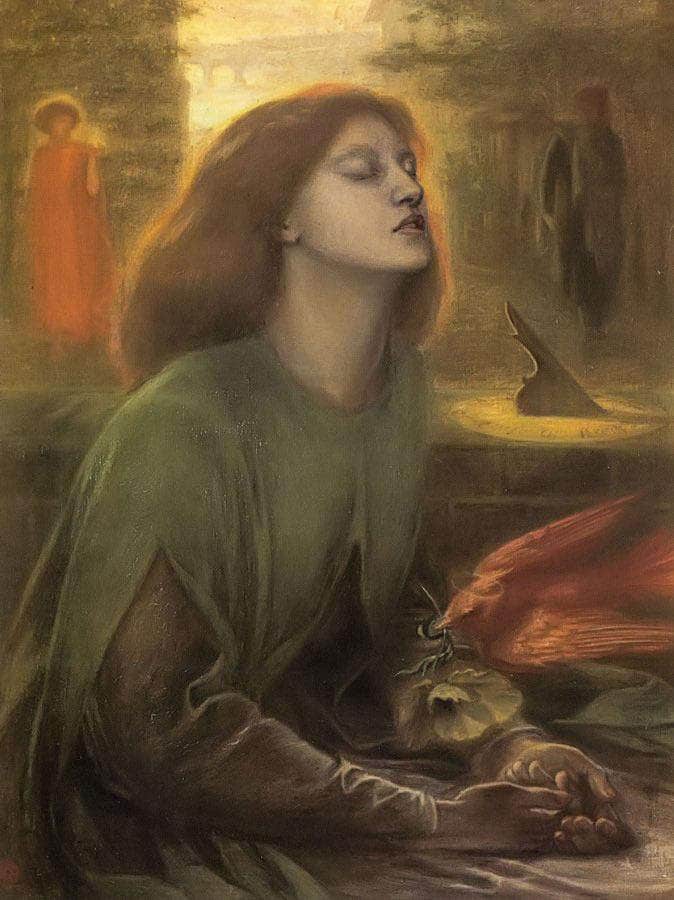 Beata Beatrix By John Waterhouse Fine Art Print