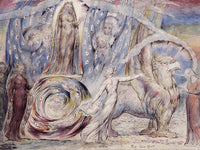 Beatrice Addressing Dante from the Car 1824-7 By William Blake Fine Art Print