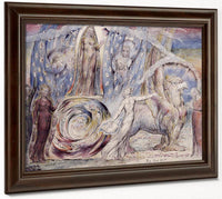 Beatrice Addressing Dante from the Car 1824-7 By William Blake Fine Art Print