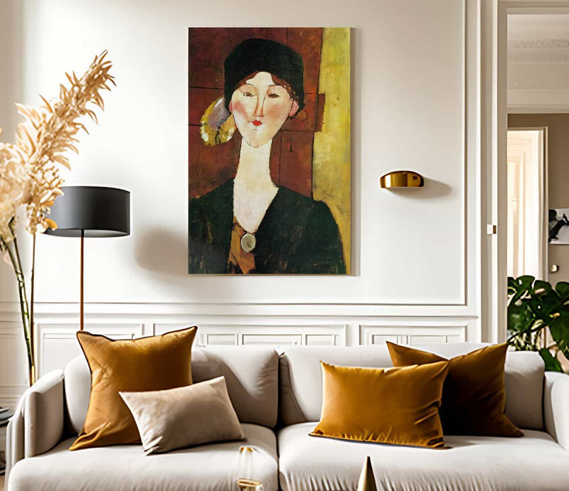 Beatrice Hastings 1915 By Amedeo Modigliani Fine Art Print