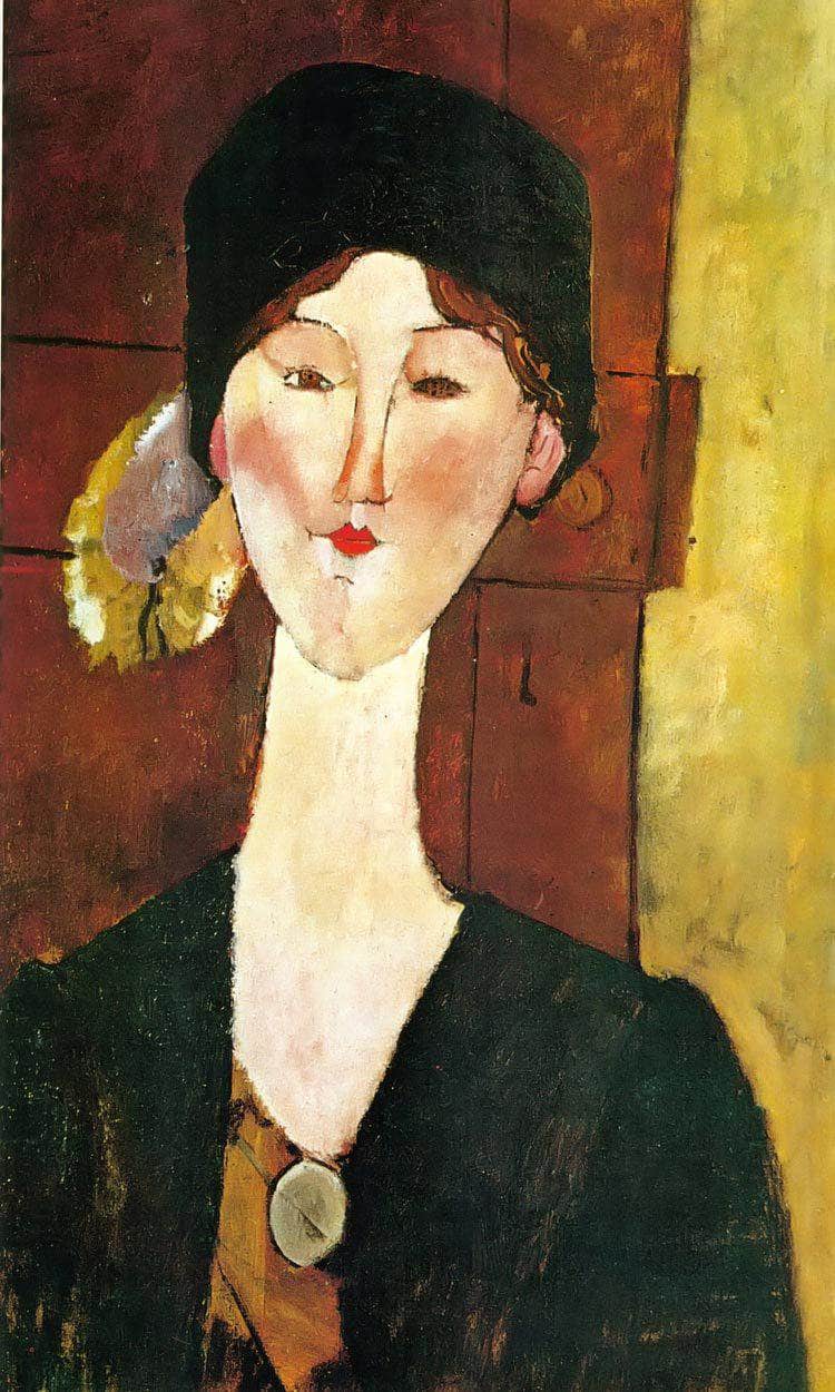 Beatrice Hastings 1915 By Amedeo Modigliani Fine Art Print