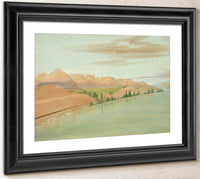 Beautiful Clay Bluffs, 1900 Miles Above St. Louis By George Catlin Fine Art Print
