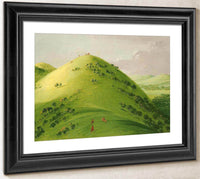 Beautiful Prairie Bluffs, Upper Mississippi By George Catlin Fine Art Print