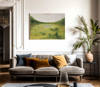 Beautiful Savannah In The Pine Woods Of Florida By George Catlin Fine Art Print