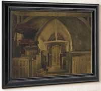 Beckenham Church Kent By David Cox Fine Art Print