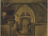 Beckenham Church Kent By David Cox Fine Art Print