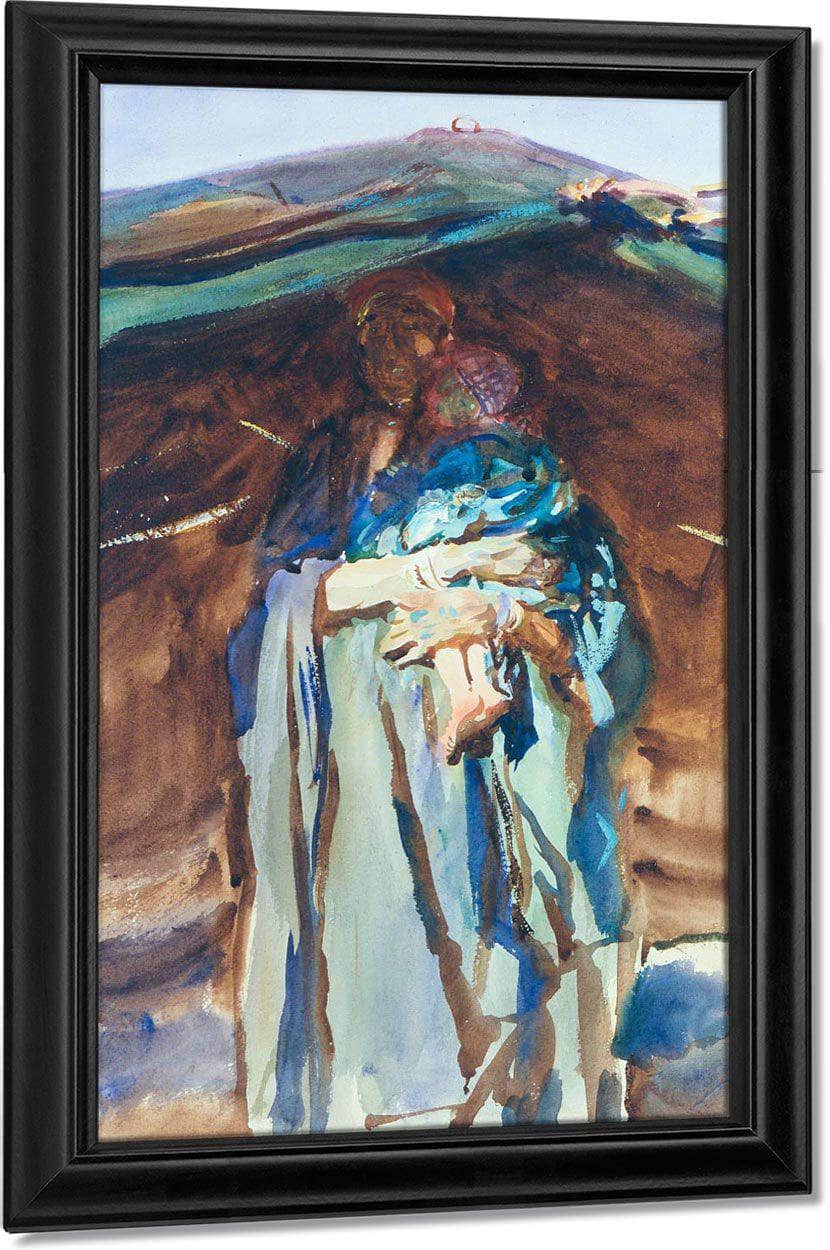 Bedouin Mother By John Singer Sargent Fine Art Print