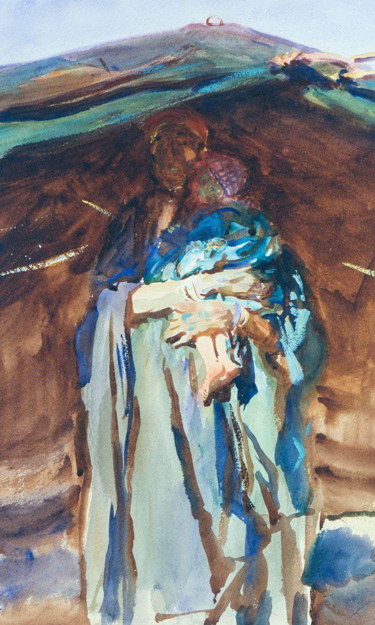 Bedouin Mother By John Singer Sargent Fine Art Print