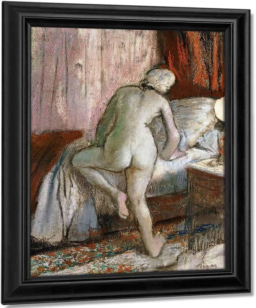 Bedtime By Edgar Degas Fine Art Print
