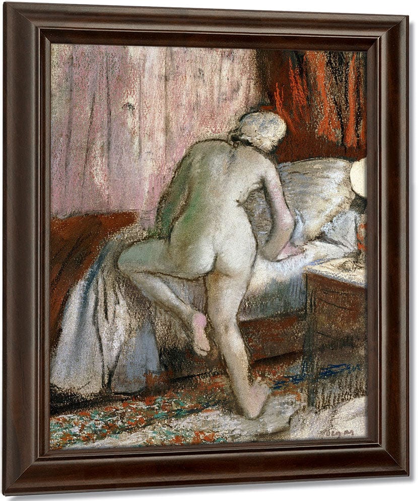 Bedtime By Edgar Degas Fine Art Print