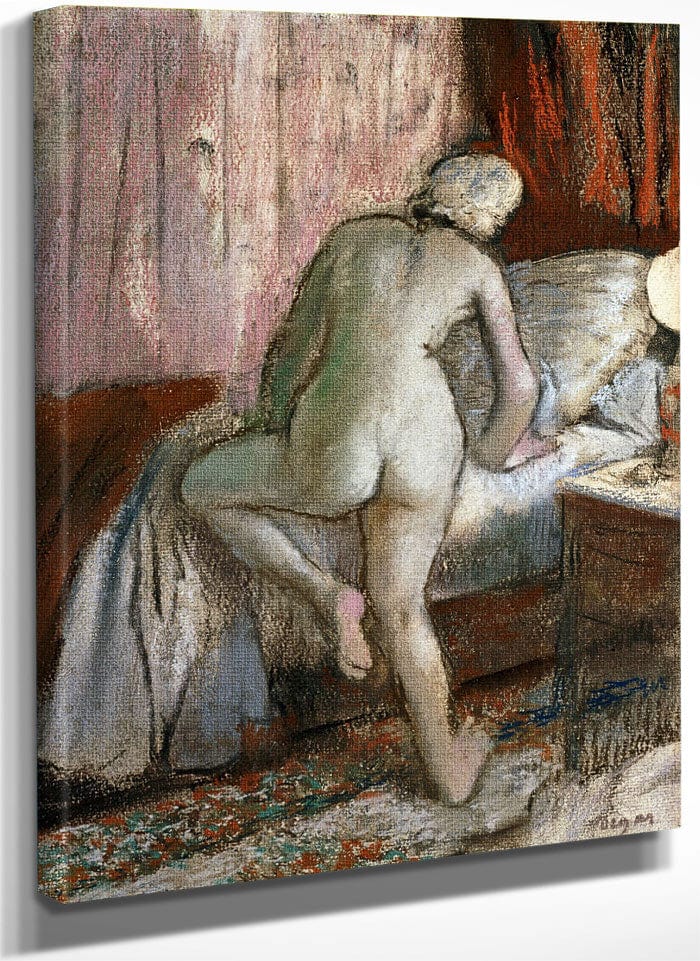 Bedtime By Edgar Degas Fine Art Print