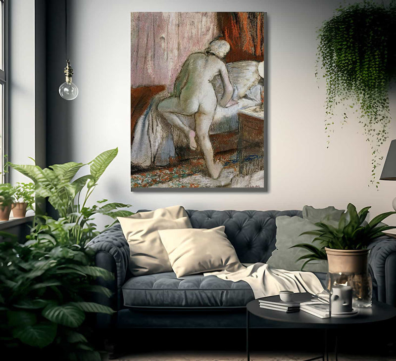 Bedtime By Edgar Degas Fine Art Print