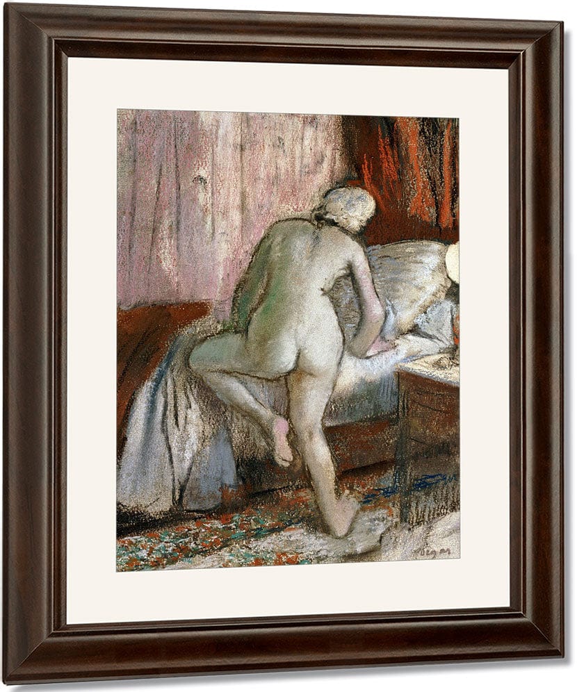 Bedtime By Edgar Degas Fine Art Print