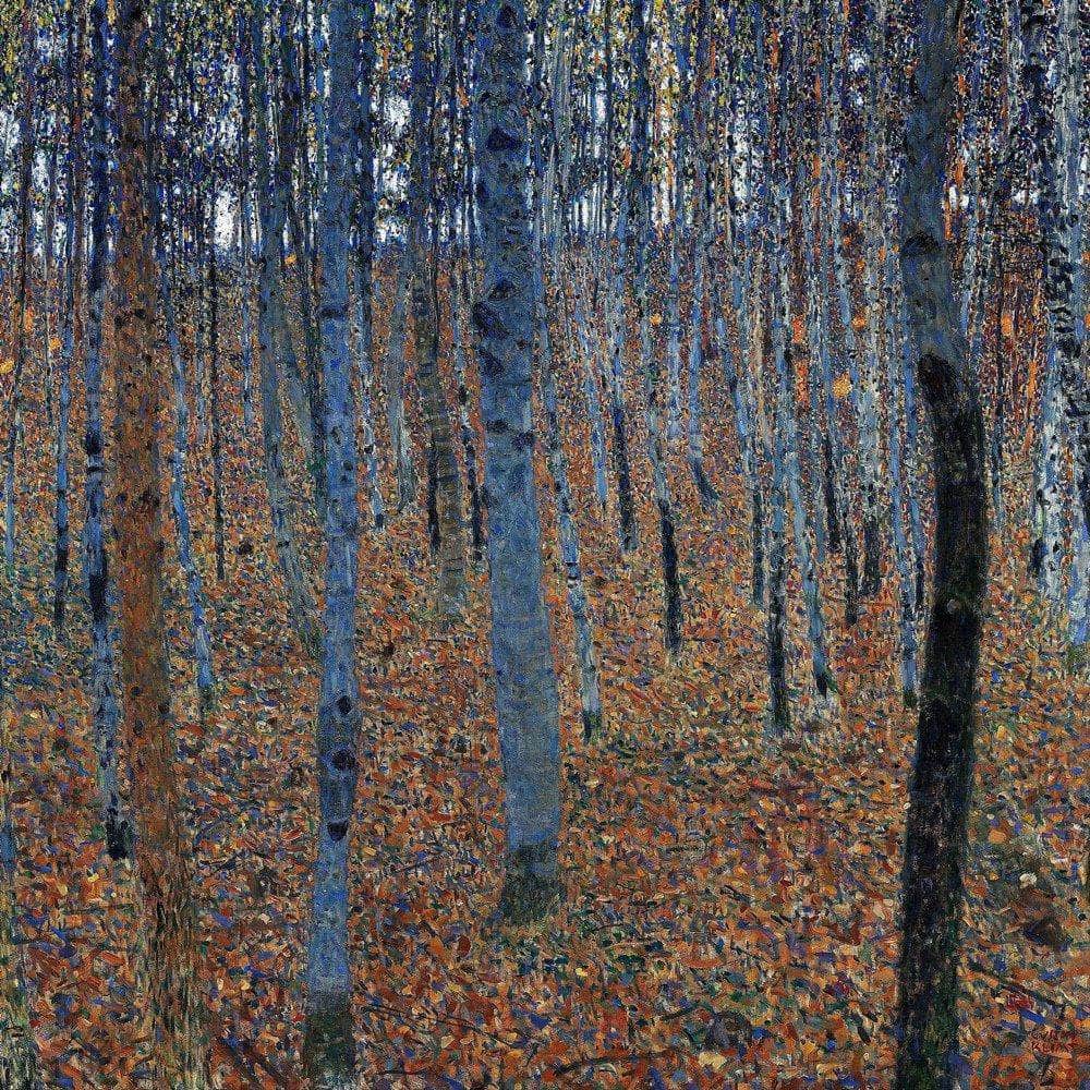 Beech Grove L Painting Gustav Klimt Canvas Art Fine Art Print