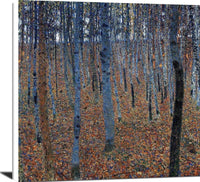 Beech Grove L Painting Gustav Klimt Canvas Art Fine Art Print