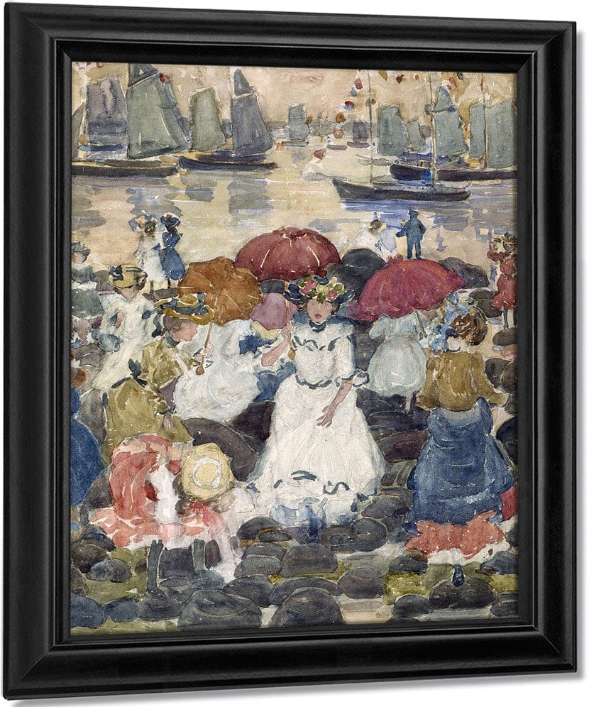 Beechmont By Maurice Brazil Prendergast Fine Art Print
