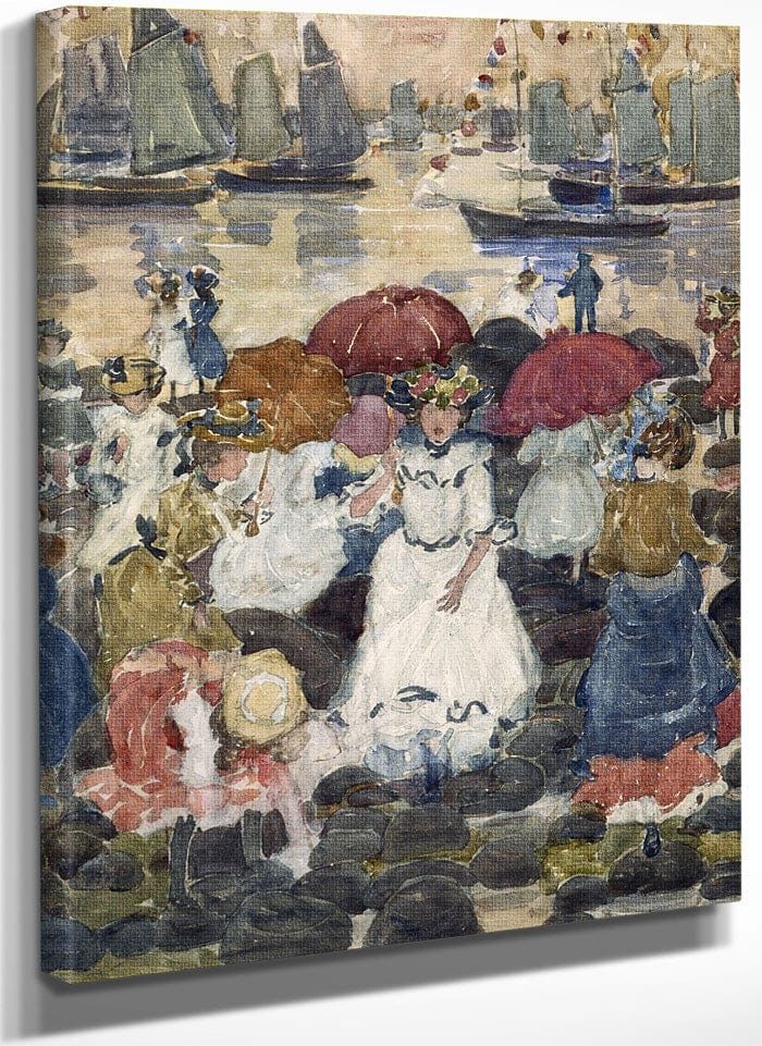 Beechmont By Maurice Brazil Prendergast Fine Art Print