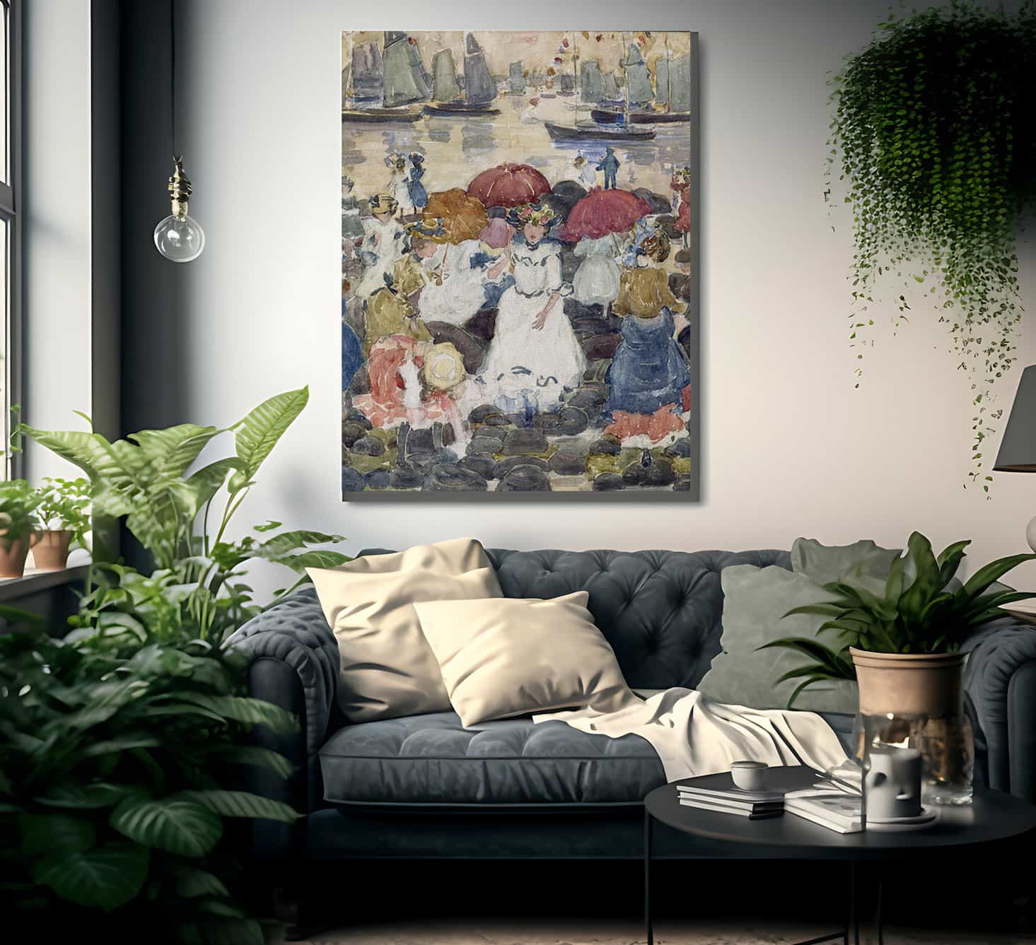 Beechmont By Maurice Brazil Prendergast Fine Art Print