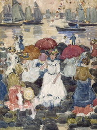 Beechmont By Maurice Brazil Prendergast Fine Art Print