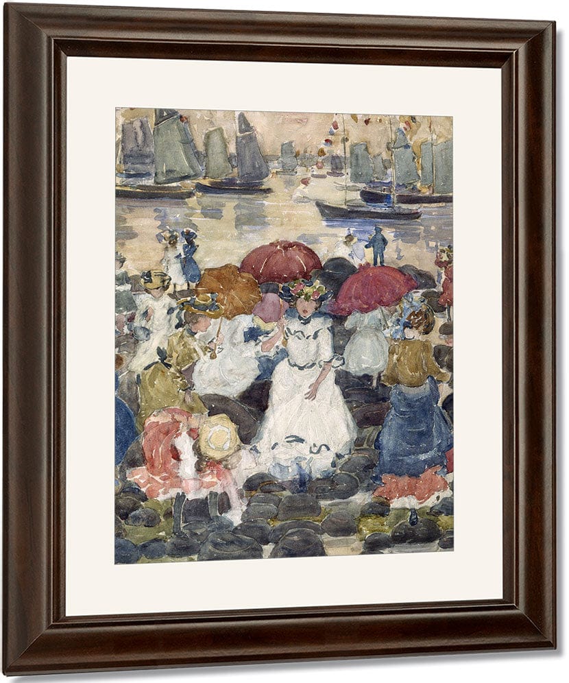 Beechmont By Maurice Brazil Prendergast Fine Art Print
