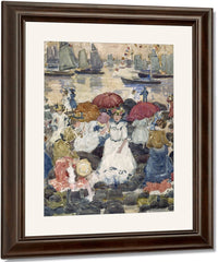 Beechmont By Maurice Brazil Prendergast Fine Art Print
