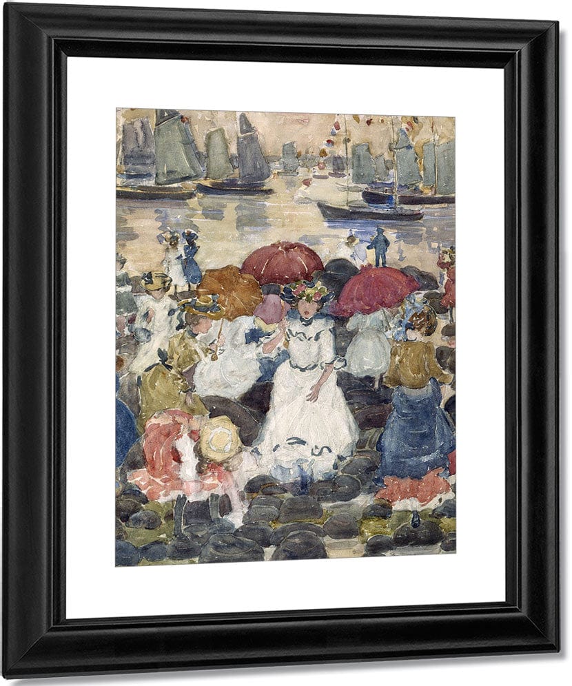 Beechmont By Maurice Brazil Prendergast Fine Art Print