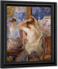 Before The Mirror 1890 By Berthe Morisot Art Print Fine Art Print