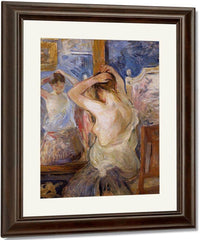Before The Mirror 1890 By Berthe Morisot Art Print Fine Art Print