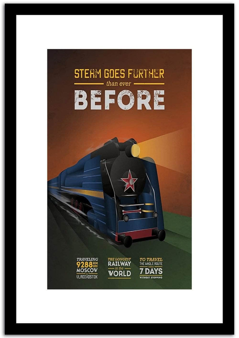 Before  Vintage Poster Fine Art Print