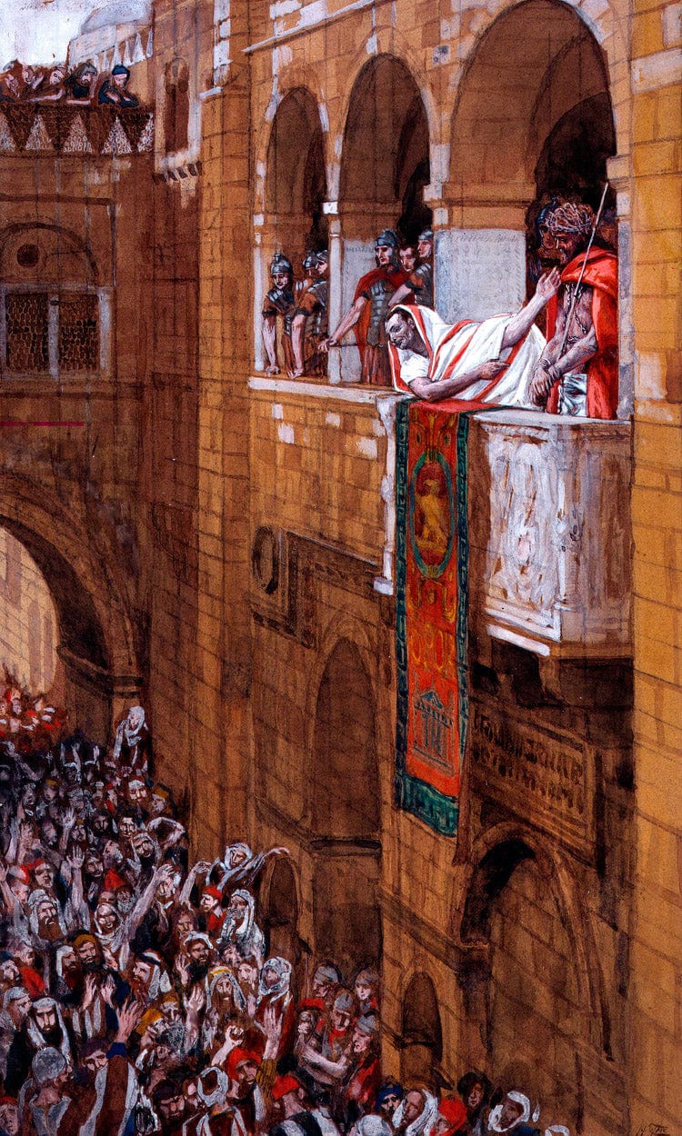 Behold The Man (Ecce Homo) By James Tissot Fine Art Print