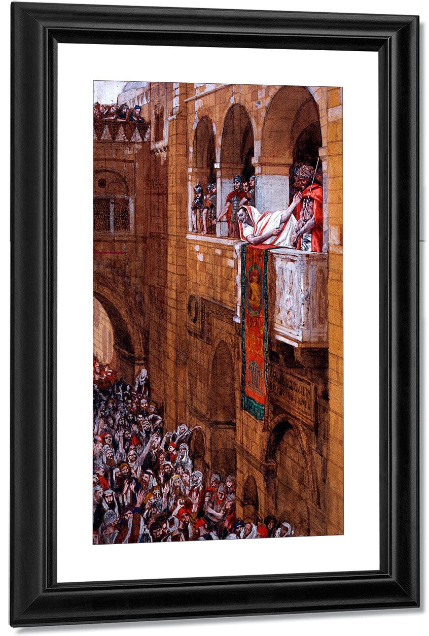 Behold The Man (Ecce Homo) By James Tissot Fine Art Print