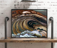 Below The Flood Gates Huntington Harbor Painting Arthur Dove Canvas Art Fine Art Print