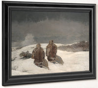 Below Zero By Winslow Homer Fine Art Print