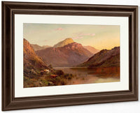 Ben An N.B. Scotland By Alfred De Breanski Fine Art Print