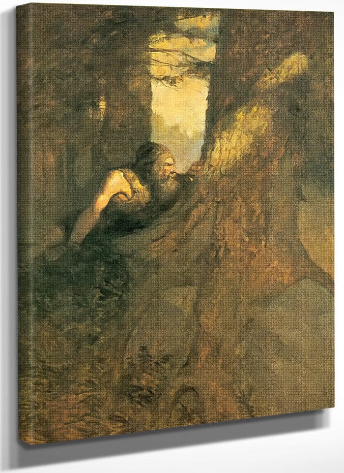 Ben Gunn By NC Wyeth Fine Art Print