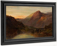 Ben Lomond By Alfred De Breanski Fine Art Print