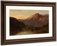 Ben Lomond By Alfred De Breanski Fine Art Print