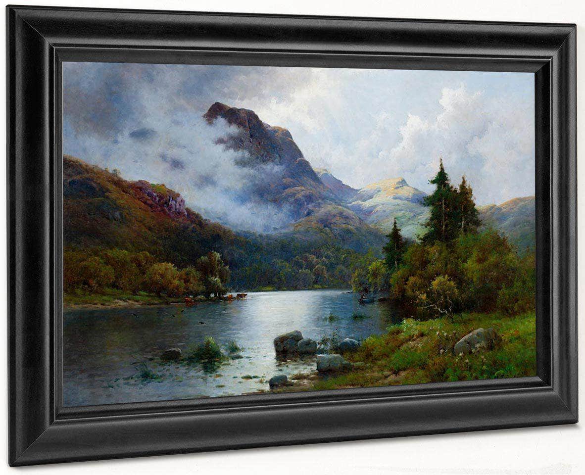 Ben Venue And The Trossachs Scotland By Alfred De Breanski Fine Art Print