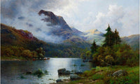 Ben Venue And The Trossachs Scotland By Alfred De Breanski Fine Art Print