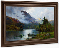 Ben Venue And The Trossachs Scotland By Alfred De Breanski Fine Art Print