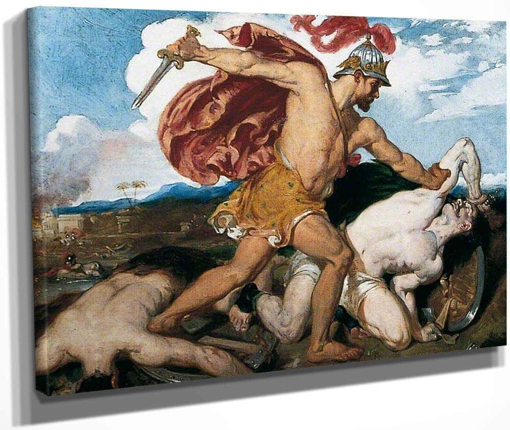 Beniah By William Etty Fine Art Print