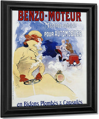 Benzo Moteur Poster By Jules Cheret Fine Art Print