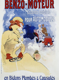 Benzo Moteur Poster By Jules Cheret Fine Art Print