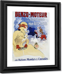 Benzo Moteur Poster By Jules Cheret Fine Art Print