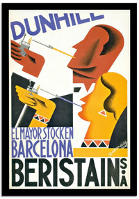 Beristain  Vintage Postera Fine Art Print